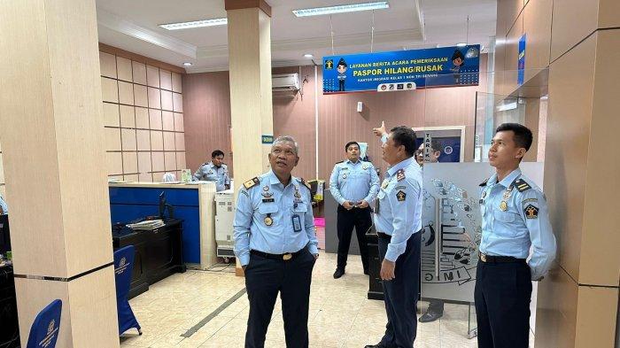 Pemandangan Kantor Imigrasi Kota Serang